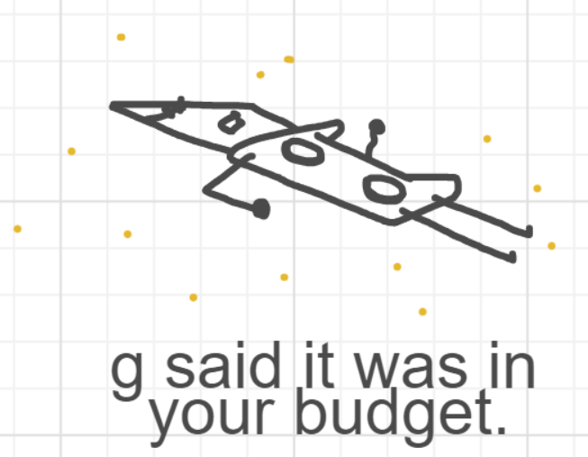 A panel from What's The Point, episode five of the Board Boards object show by Furretwalk/WalkingFurret.